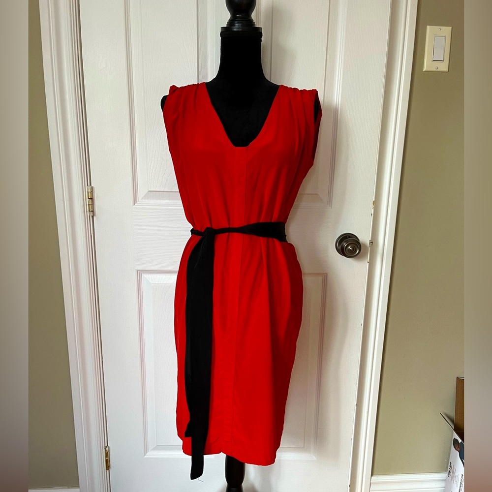 100% silk dress